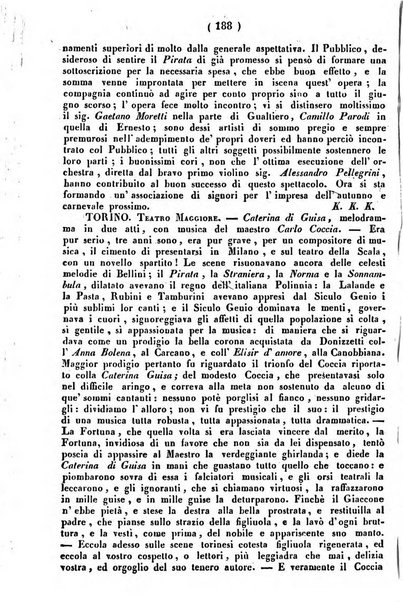 Cenni storici intorno alle lettere, invenzioni, arti, commercio e spettacoli teatrali