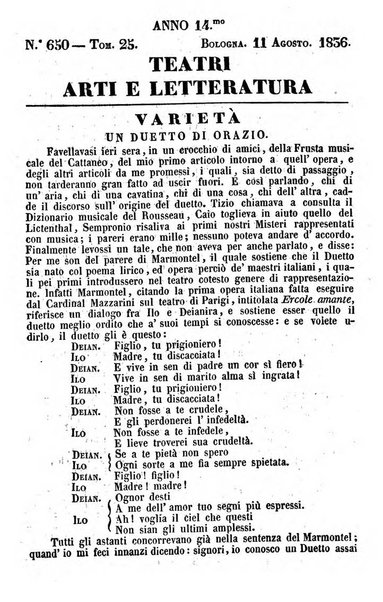 Cenni storici intorno alle lettere, invenzioni, arti, commercio e spettacoli teatrali