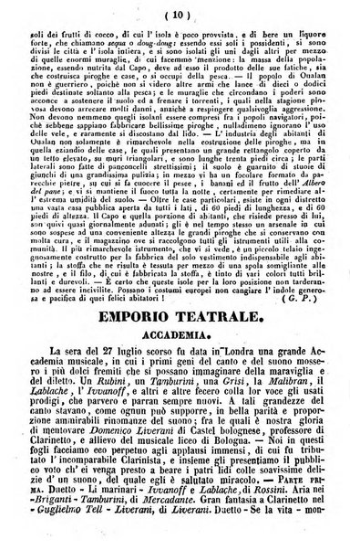 Cenni storici intorno alle lettere, invenzioni, arti, commercio e spettacoli teatrali