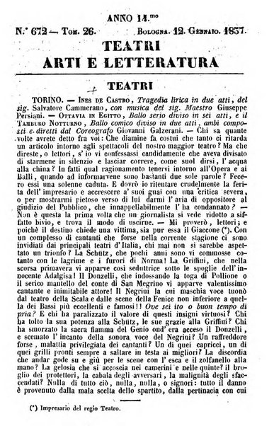 Cenni storici intorno alle lettere, invenzioni, arti, commercio e spettacoli teatrali