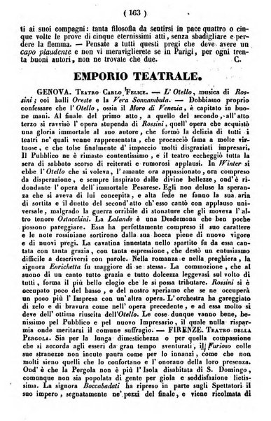 Cenni storici intorno alle lettere, invenzioni, arti, commercio e spettacoli teatrali