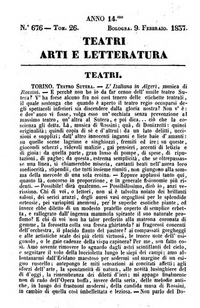 Cenni storici intorno alle lettere, invenzioni, arti, commercio e spettacoli teatrali