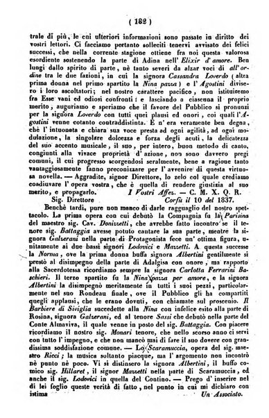 Cenni storici intorno alle lettere, invenzioni, arti, commercio e spettacoli teatrali