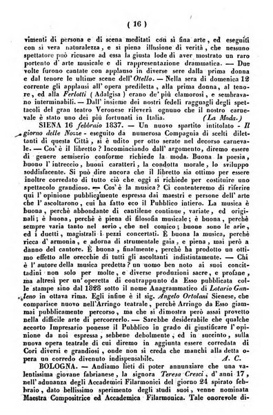 Cenni storici intorno alle lettere, invenzioni, arti, commercio e spettacoli teatrali