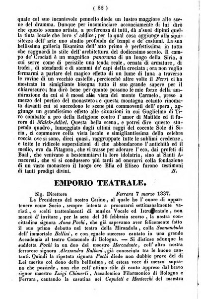 Cenni storici intorno alle lettere, invenzioni, arti, commercio e spettacoli teatrali