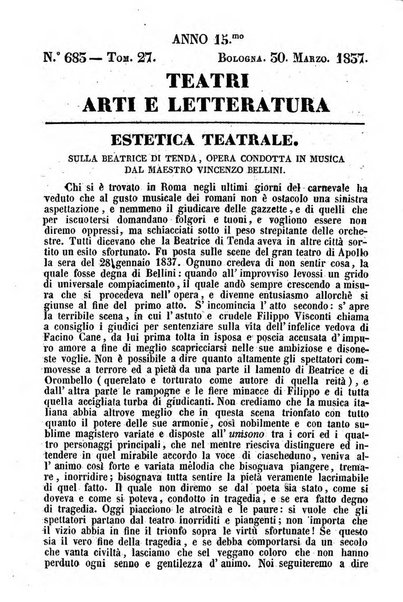 Cenni storici intorno alle lettere, invenzioni, arti, commercio e spettacoli teatrali