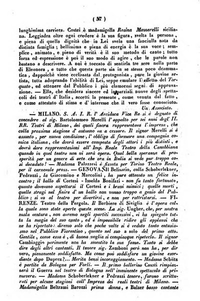 Cenni storici intorno alle lettere, invenzioni, arti, commercio e spettacoli teatrali