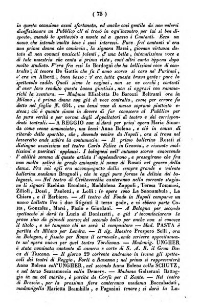 Cenni storici intorno alle lettere, invenzioni, arti, commercio e spettacoli teatrali