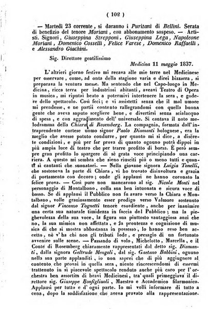 Cenni storici intorno alle lettere, invenzioni, arti, commercio e spettacoli teatrali