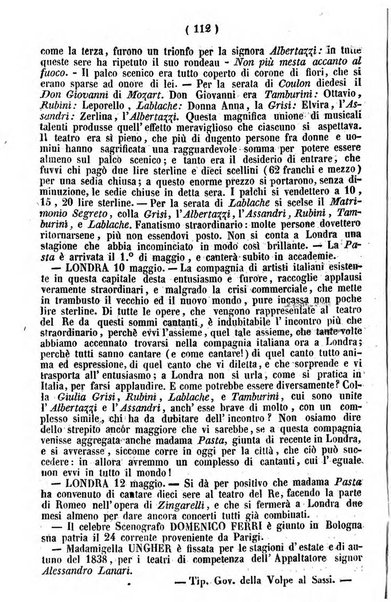 Cenni storici intorno alle lettere, invenzioni, arti, commercio e spettacoli teatrali