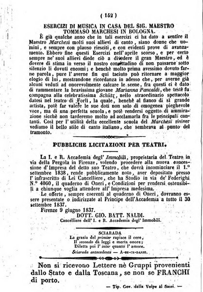 Cenni storici intorno alle lettere, invenzioni, arti, commercio e spettacoli teatrali