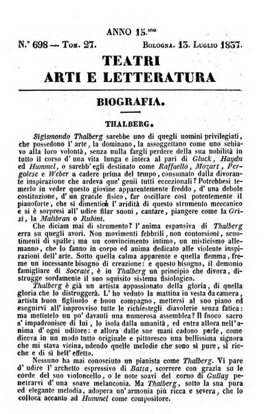 Cenni storici intorno alle lettere, invenzioni, arti, commercio e spettacoli teatrali