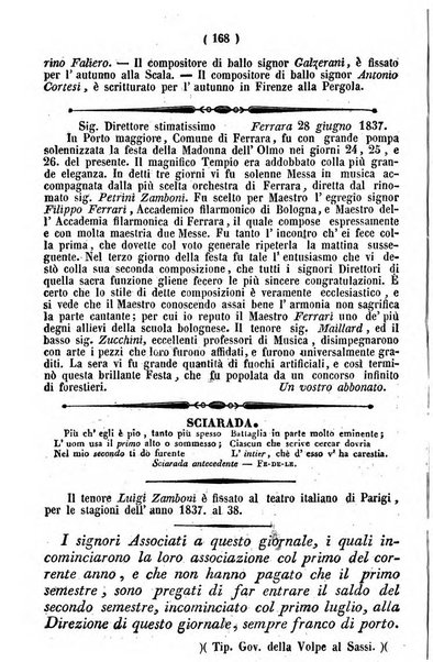 Cenni storici intorno alle lettere, invenzioni, arti, commercio e spettacoli teatrali