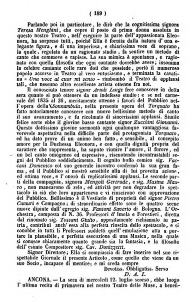 Cenni storici intorno alle lettere, invenzioni, arti, commercio e spettacoli teatrali