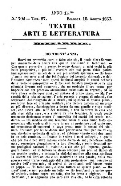 Cenni storici intorno alle lettere, invenzioni, arti, commercio e spettacoli teatrali