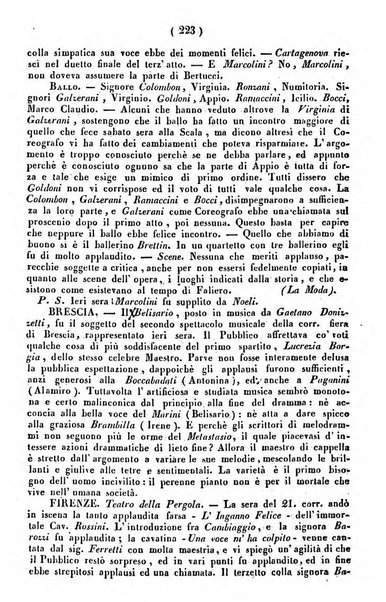 Cenni storici intorno alle lettere, invenzioni, arti, commercio e spettacoli teatrali