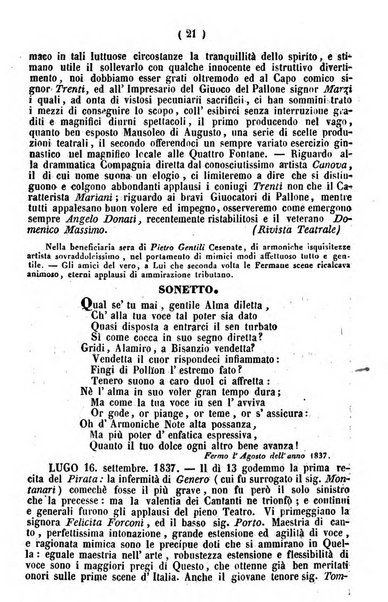 Cenni storici intorno alle lettere, invenzioni, arti, commercio e spettacoli teatrali