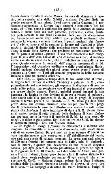 Cenni storici intorno alle lettere, invenzioni, arti, commercio e spettacoli teatrali