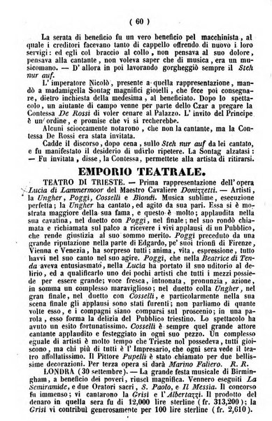 Cenni storici intorno alle lettere, invenzioni, arti, commercio e spettacoli teatrali