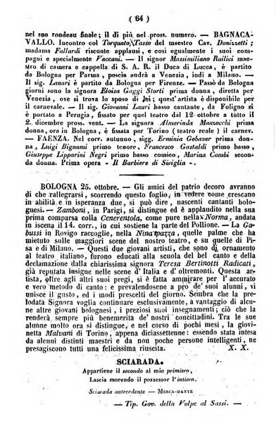 Cenni storici intorno alle lettere, invenzioni, arti, commercio e spettacoli teatrali