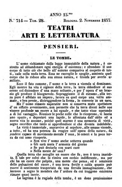 Cenni storici intorno alle lettere, invenzioni, arti, commercio e spettacoli teatrali