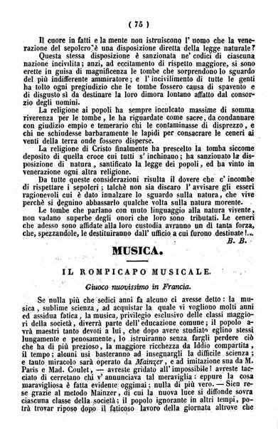 Cenni storici intorno alle lettere, invenzioni, arti, commercio e spettacoli teatrali