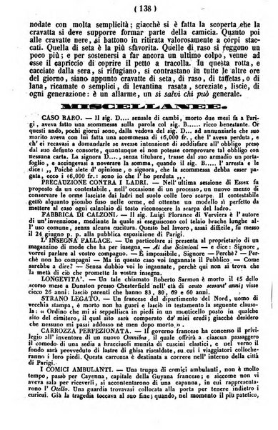 Cenni storici intorno alle lettere, invenzioni, arti, commercio e spettacoli teatrali