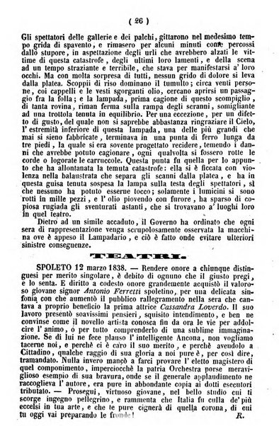 Cenni storici intorno alle lettere, invenzioni, arti, commercio e spettacoli teatrali