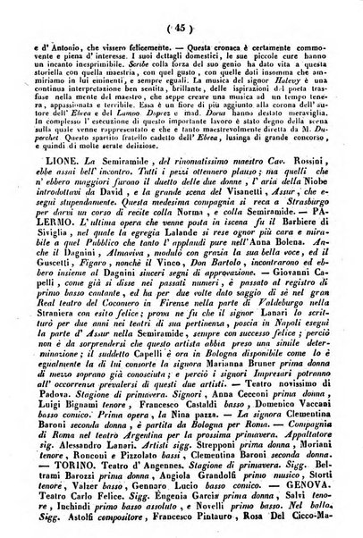 Cenni storici intorno alle lettere, invenzioni, arti, commercio e spettacoli teatrali