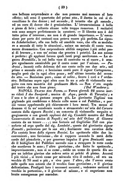 Cenni storici intorno alle lettere, invenzioni, arti, commercio e spettacoli teatrali