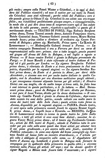 Cenni storici intorno alle lettere, invenzioni, arti, commercio e spettacoli teatrali