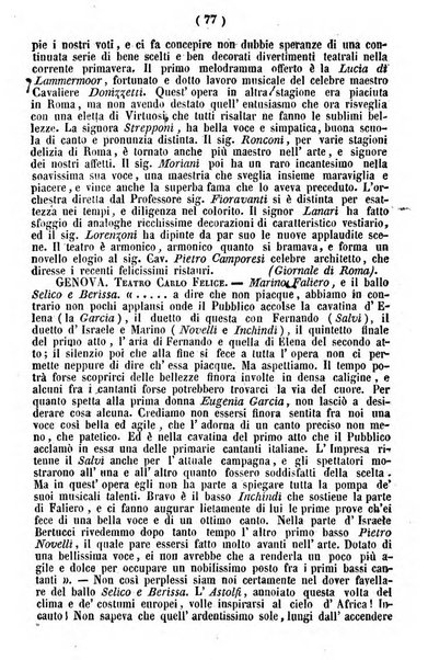 Cenni storici intorno alle lettere, invenzioni, arti, commercio e spettacoli teatrali