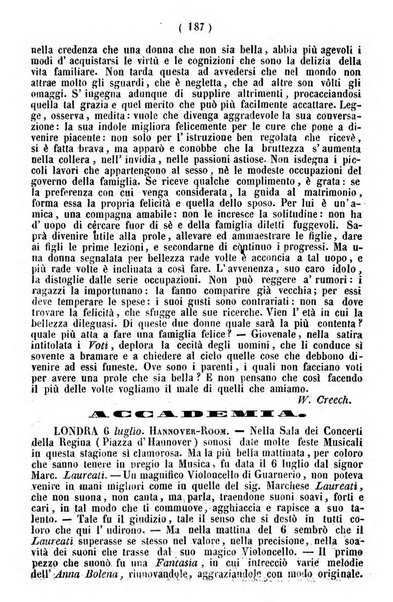 Cenni storici intorno alle lettere, invenzioni, arti, commercio e spettacoli teatrali