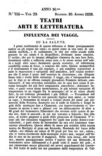 Cenni storici intorno alle lettere, invenzioni, arti, commercio e spettacoli teatrali