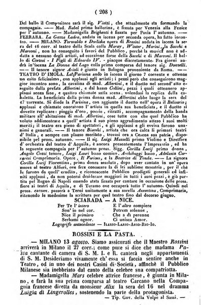 Cenni storici intorno alle lettere, invenzioni, arti, commercio e spettacoli teatrali