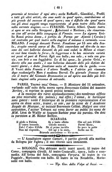 Cenni storici intorno alle lettere, invenzioni, arti, commercio e spettacoli teatrali