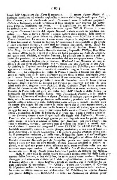 Cenni storici intorno alle lettere, invenzioni, arti, commercio e spettacoli teatrali