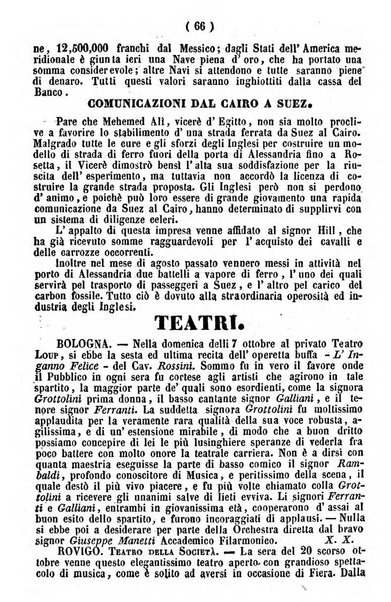 Cenni storici intorno alle lettere, invenzioni, arti, commercio e spettacoli teatrali