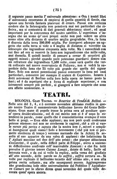 Cenni storici intorno alle lettere, invenzioni, arti, commercio e spettacoli teatrali