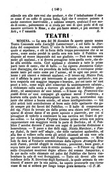 Cenni storici intorno alle lettere, invenzioni, arti, commercio e spettacoli teatrali