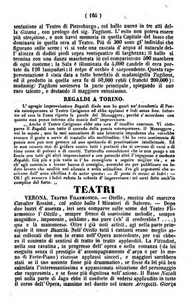 Cenni storici intorno alle lettere, invenzioni, arti, commercio e spettacoli teatrali