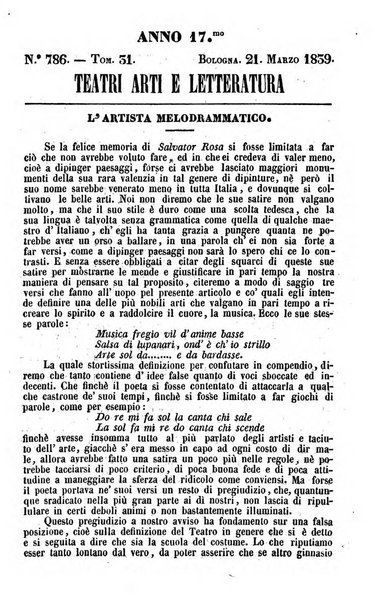 Cenni storici intorno alle lettere, invenzioni, arti, commercio e spettacoli teatrali