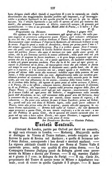 Cenni storici intorno alle lettere, invenzioni, arti, commercio e spettacoli teatrali