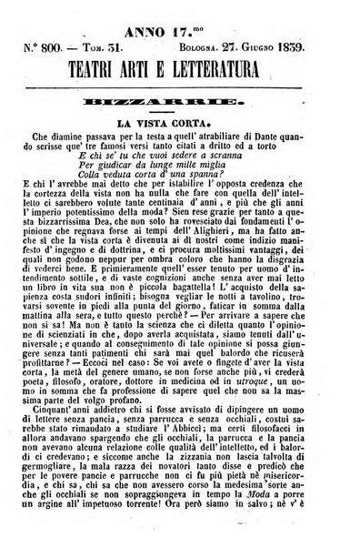 Cenni storici intorno alle lettere, invenzioni, arti, commercio e spettacoli teatrali