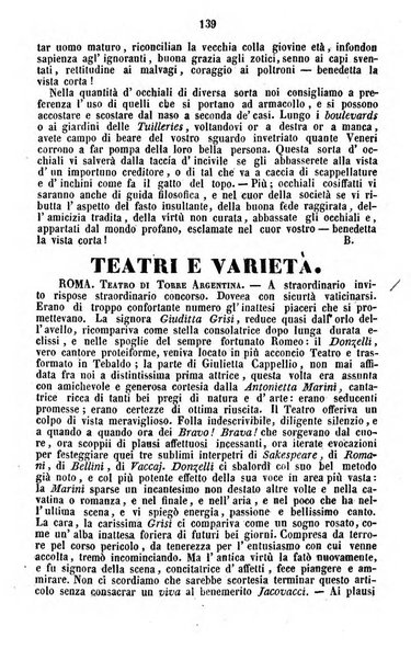 Cenni storici intorno alle lettere, invenzioni, arti, commercio e spettacoli teatrali