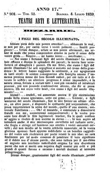 Cenni storici intorno alle lettere, invenzioni, arti, commercio e spettacoli teatrali