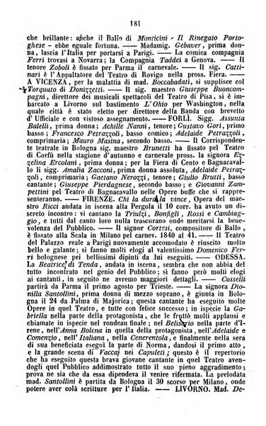 Cenni storici intorno alle lettere, invenzioni, arti, commercio e spettacoli teatrali