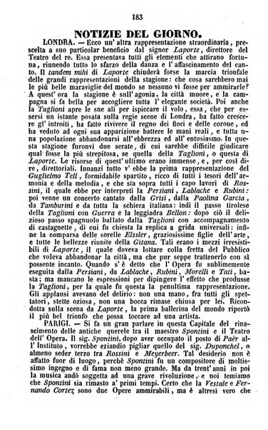 Cenni storici intorno alle lettere, invenzioni, arti, commercio e spettacoli teatrali