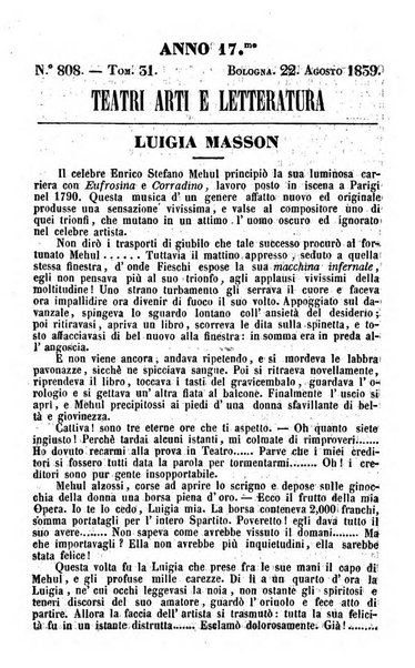 Cenni storici intorno alle lettere, invenzioni, arti, commercio e spettacoli teatrali