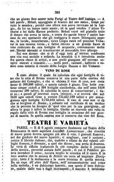 Cenni storici intorno alle lettere, invenzioni, arti, commercio e spettacoli teatrali